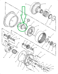 9W3755 Подшипник (CTP) Caterpillar 9W3755 Подшипник (CTP) Caterpillar
