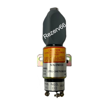 600-815-7550 Соленоид отсечки топлива 24V (глушилка)