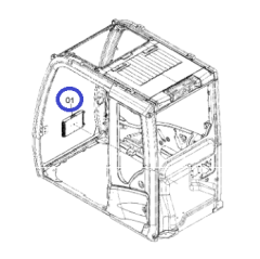YA60008656 Контроллер основной Hitachi