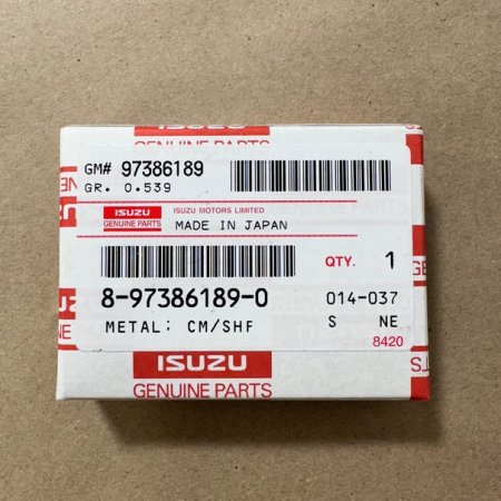 8973861890 Вкладыш распредвала узкий верхний/нижний 16мм Isuzu 8973569390