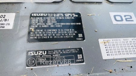 Двигатель ISUZU 6WG1-XYSA02