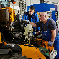 Ремонт двигателей экскаваторов в Екатеринбурге